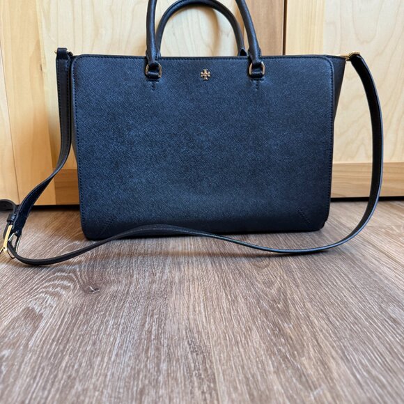 Tory Burch Black Tote (used) - Picture 3 of 6